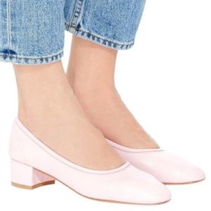 Maryam Nassir Roberta blush leather pump